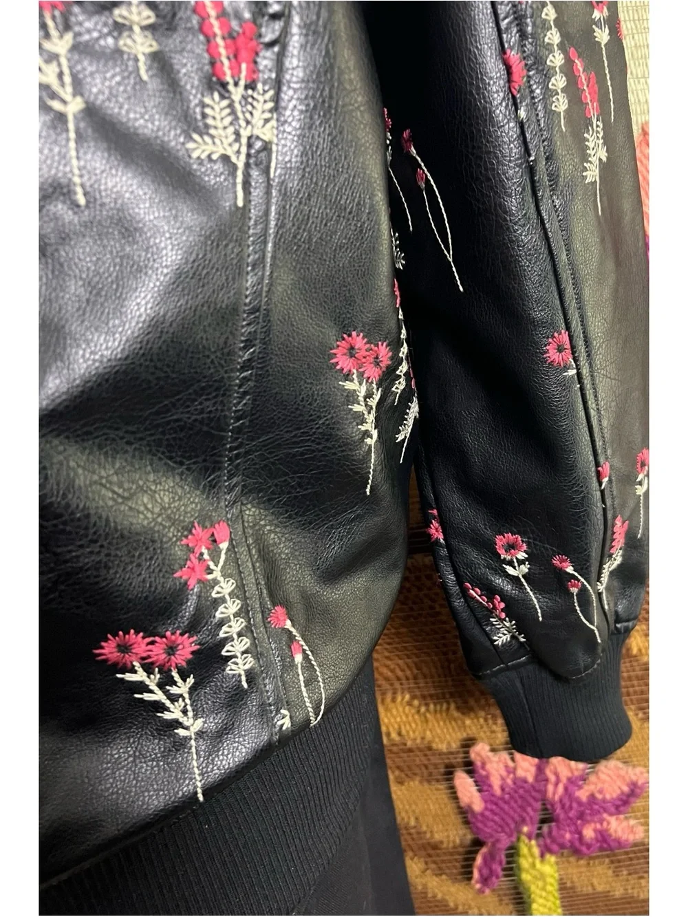 Anthropologie Embroidered Jacket S